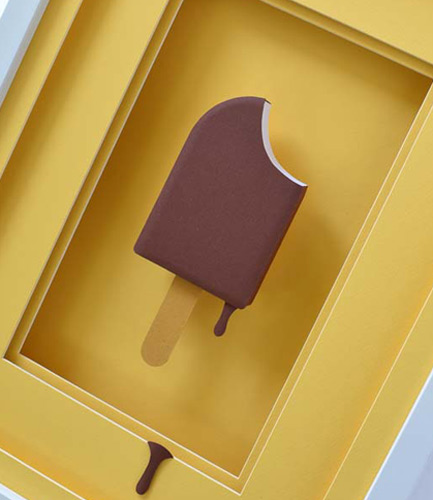 chocolate ice lolly