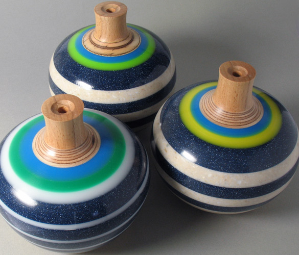corian acrylic and wood pots